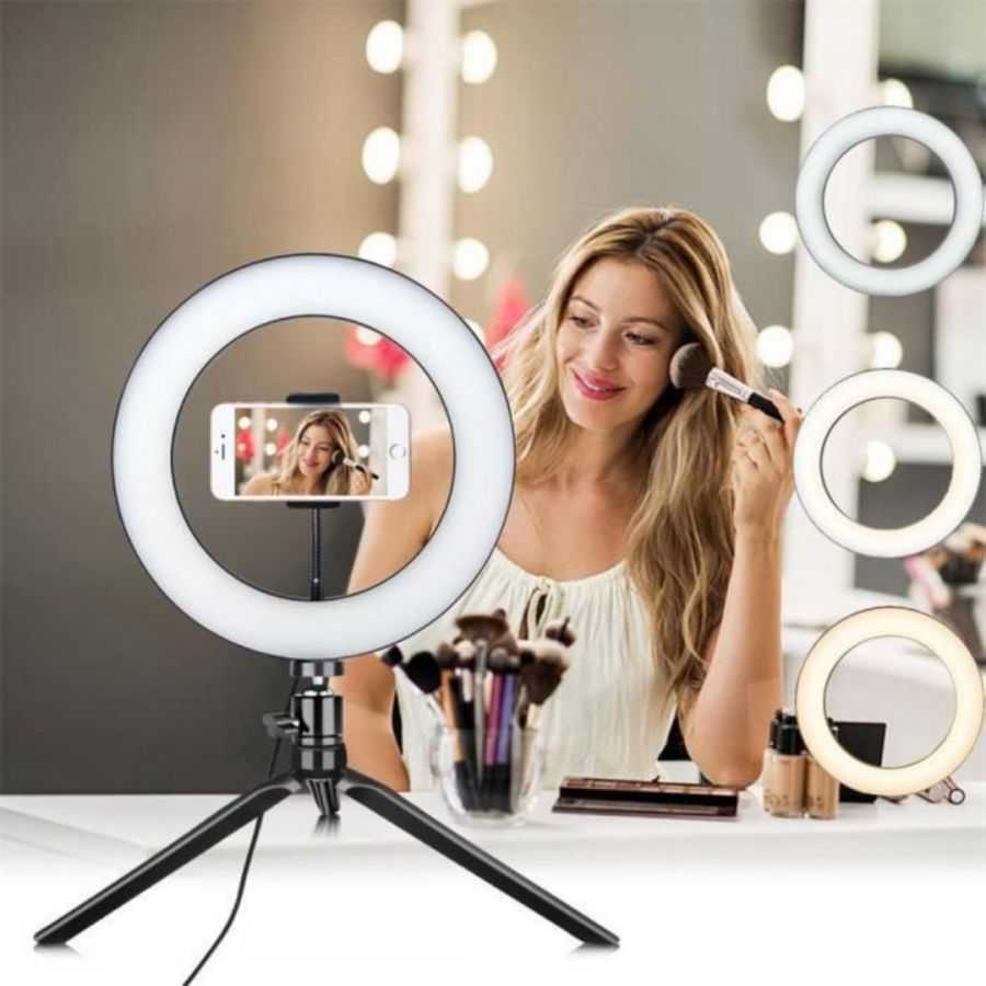 STAND + SUPPORT LED RING POUR VIDEO TIKTOK