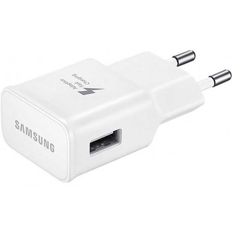 CHARGEUR SECTEUR SAMSUNG FAST CHARGE 2A BLANC EPTA20